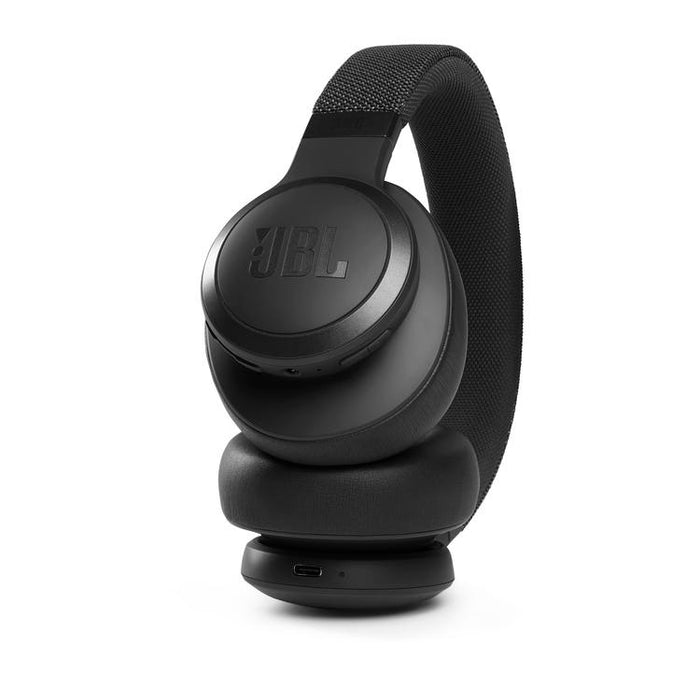 JBL Live 660NC | Écouteurs sans fil circum-auriculaires - Bluetooth - Annulation active du bruit - Connexion multipoint - Noir-SONXPLUS Victoriaville