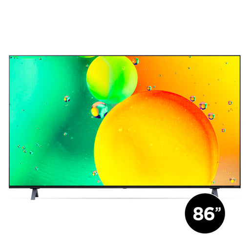 LG 86NANO75UQA | Téléviseur intelligent 86" NanoCell 4K - DEL - Série Nano75 - HDR - Processeur IA a7 Gen5 4K - Noir-SONXPLUS Victoriaville