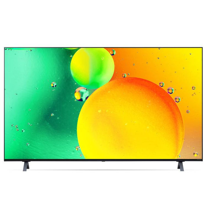 LG 50NANO75UQA | Téléviseur intelligent 50" NanoCell 4K - DEL - Série Nano75 - HDR - Processeur IA a5 Gen5 4K - Noir-SONXPLUS Victoriaville