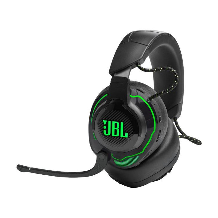 JBL Quantum 910X | Casque de jeu Pro circum-auriculaire - Sans Fil - Pour Console X-box - Éclairage RGB - Réduction de bruit - Noir/Vert-SONXPLUS Victoriaville