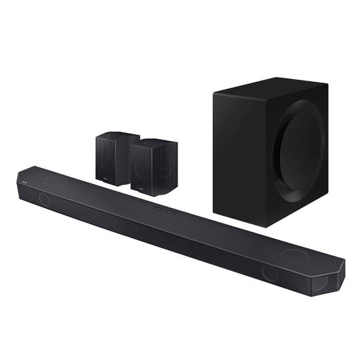 Samsung HWQ990C | Barre de son - 11.1.4 canaux - Dolby ATMOS sans fil - Avec caisson de graves sans fil et Haut-parleurs arrière inclus - Série Q - 656W - Noir-SONXPLUS Victoriaville