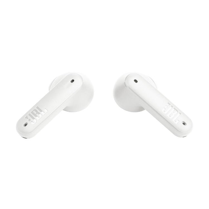 JBL Tune Flex | Écouteurs intra-auriculaires - 100% Sans fil - Bluetooth - Réduction de bruit - Conception Stick-open - IPX4 - Blanc-SONXPLUS Victoriaville