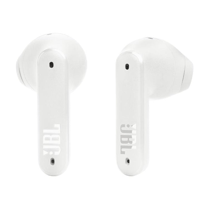 JBL Tune Flex | Écouteurs intra-auriculaires - 100% Sans fil - Bluetooth - Réduction de bruit - Conception Stick-open - IPX4 - Blanc-SONXPLUS Victoriaville