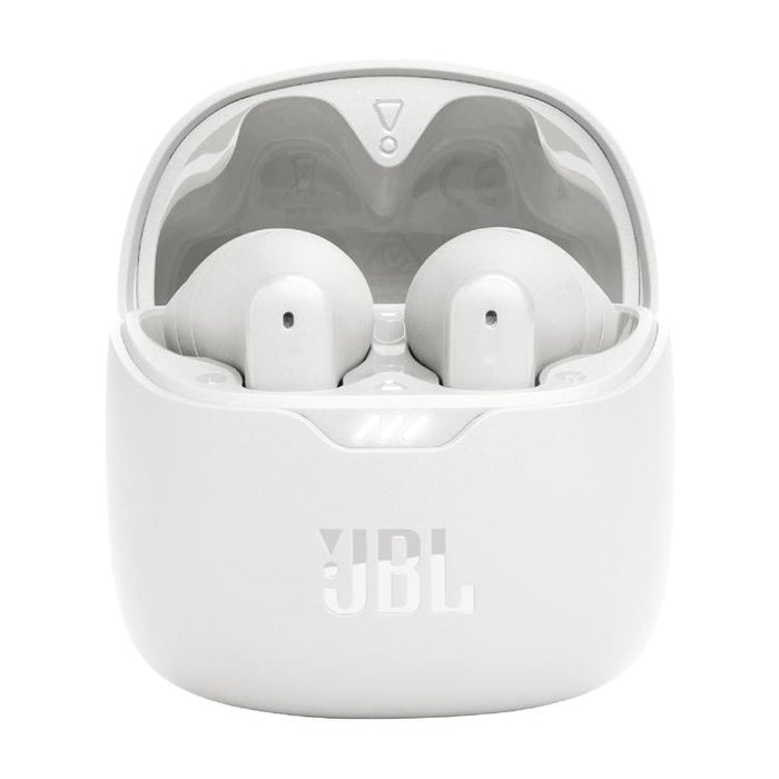 JBL Tune Flex | Écouteurs intra-auriculaires - 100% Sans fil - Bluetooth - Réduction de bruit - Conception Stick-open - IPX4 - Blanc-SONXPLUS Victoriaville