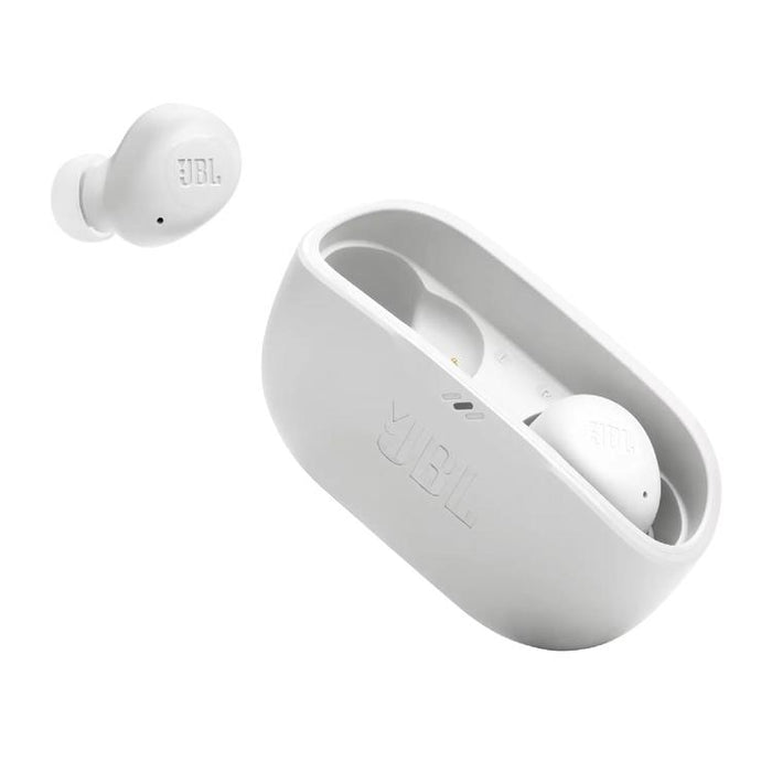 JBL Vibe Buds | Écouteurs intra-auriculaires - Sans fil - Bluetooth - Technologie Smart Ambient - Blanc-SONXPLUS Victoriaville
