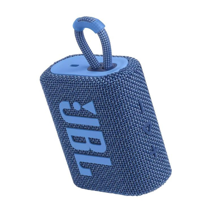 JBL Go 3 Eco | Mini Haut-parleur - Ultra-portable - Bluetooth - IP67 - Bleu-SONXPLUS Victoriaville