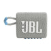 JBL Go 3 Eco | Mini Haut-parleur - Ultra-portable - Bluetooth - IP67 - Blanc-SONXPLUS Victoriaville