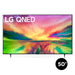 LG 50QNED80URA | Téléviseur intelligent 50" QNED 4K - NanoCell à points quantiques - Série QNED80URA - HDR - Processeur a7 AI Gen6 4K - Noir-SONXPLUS Victoriaville