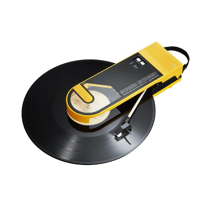 Audio-Technica AT-SB727-BK | Table tournante SoundBurger portable - Autonomie 12 heures - Jaune-SONXPLUS Victoriaville