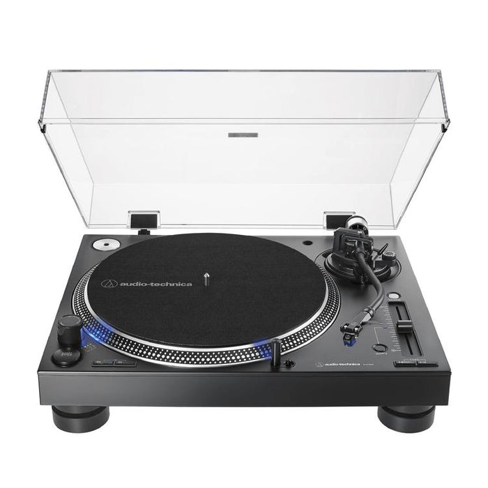 Audio-Technica AT-LP140XP-BK | Table tournante Professionnelle - Entraînement direct pour DJ - Noir-SONXPLUS Victoriaville