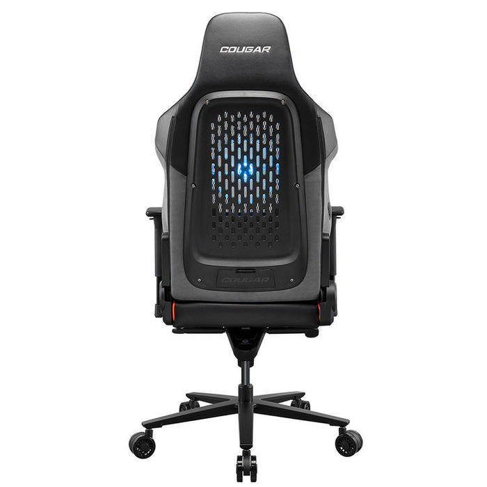 Cougar NxSys Aero | Chaise de jeu - Ventilateur de 200mm intégré - Siège baquet festonné - Orange-SONXPLUS Victoriaville