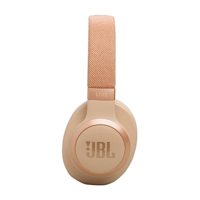 JBL Live 770NC | Écouteurs circum-auriculaires - Sans fil - Bluetooth - Sable-SONXPLUS Victoriaville