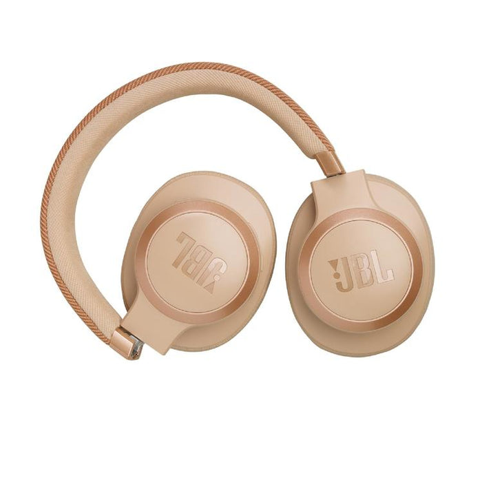 JBL Live 770NC | Écouteurs circum-auriculaires - Sans fil - Bluetooth - Sable-SONXPLUS Victoriaville