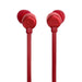 JBL Tune 310C | Écouteurs intra-auriculaires - Filaire - USB-C - Télécommande 3 boutons - Rouge-SONXPLUS Victoriaville