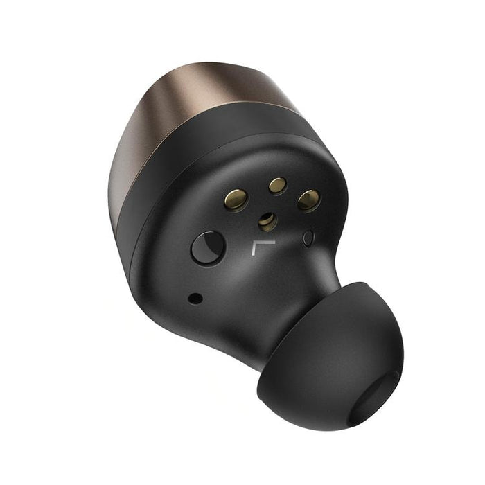 Sennheiser MOMENTUM True Wireless 4 | Écouteurs intra-auriculaires - Sans fil - Réduction adaptative du bruit - Noir/Cuivre-SONXPLUS Victoriaville