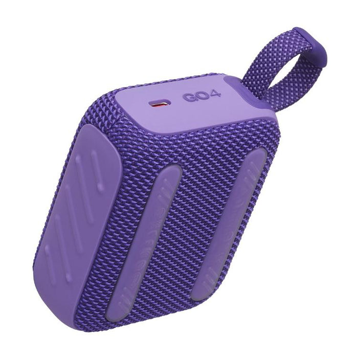 JBL GO 4 | Mini haut-parleur portable - Bluetooth - IP67 - Mauve-SONXPLUS Victoriaville