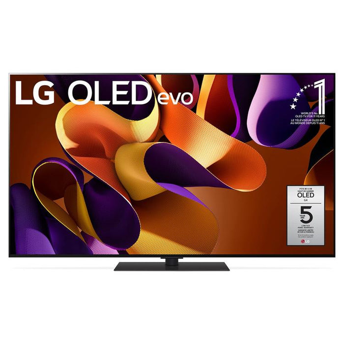 LG OLED65G4SUB | Téléviseur 65" 4K OLED - 120Hz - Série G4 - Processeur IA a11 4K - Noir-SONXPLUS Victoriaville