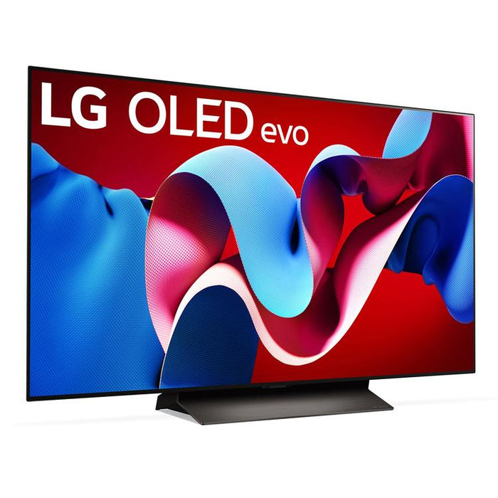 LG OLED48C4PUA | Téléviseur 48" 4K OLED - 120Hz - Série C4 - Processeur IA a9 Gen7 4K - Noir-SONXPLUS Victoriaville