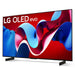LG OLED42C4PUA | Téléviseur 42" 4K OLED - 120Hz - Série C4 - Processeur IA a9 4K - Noir-SONXPLUS Victoriaville