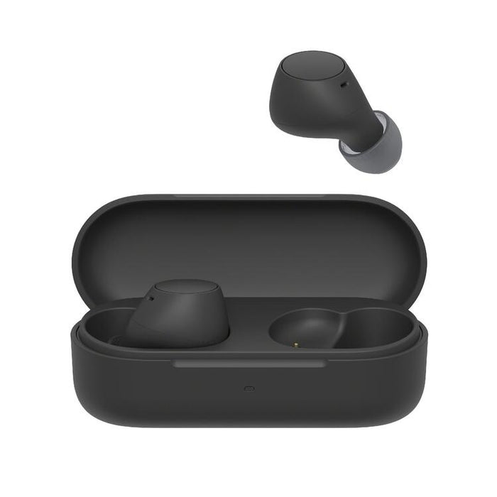 Sony WF-C510 | Écouteurs intra-auriculaires - 100% Sans fil - Bluetooth - Microphone - Jusqu'à 22 heures d'autonomie - IPX4 - Noir-SONXPLUS Victoriaville