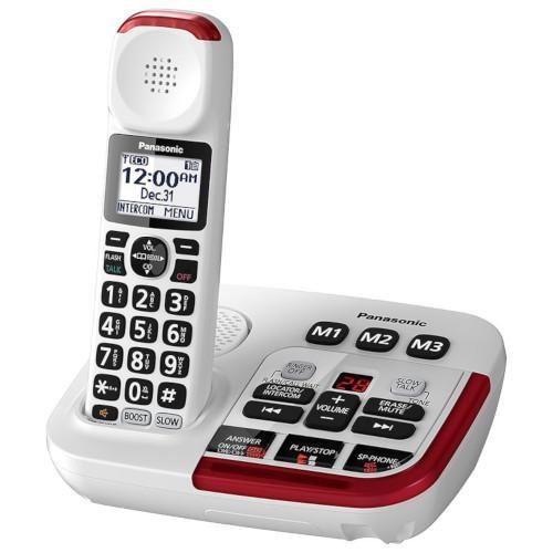 Panasonic KX-TGM490S | Téléphone sans fil - 1 combiné - Répondeur - Amplifié 3X - Argenté-SONXPLUS Victoriaville