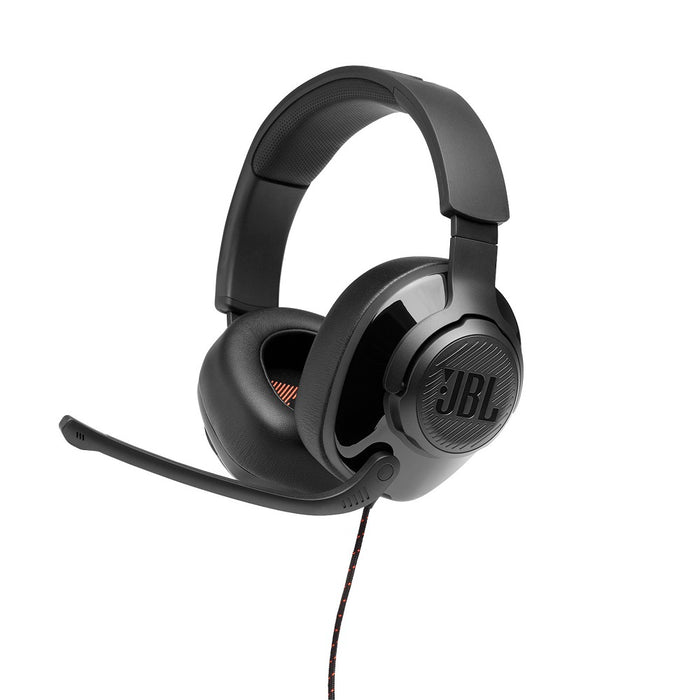 JBL Quantum 200 | Casque de jeu filaire circum-auriculaire - Noir-SONXPLUS Victoriaville