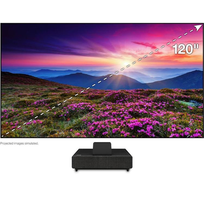 Epson LS500-120 | Projecteur TV Laser - 3LCD - Écran 120 pouces - 16:9 - Full HD - 4K HDR - Noir-SONXPLUS Victoriaville