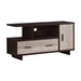 Monarch Specialties I2805 | Meuble TV - 48" - 1 Tiroir - 1 Armoire - Espresso/Taupe-SONXPLUS Victoriaville