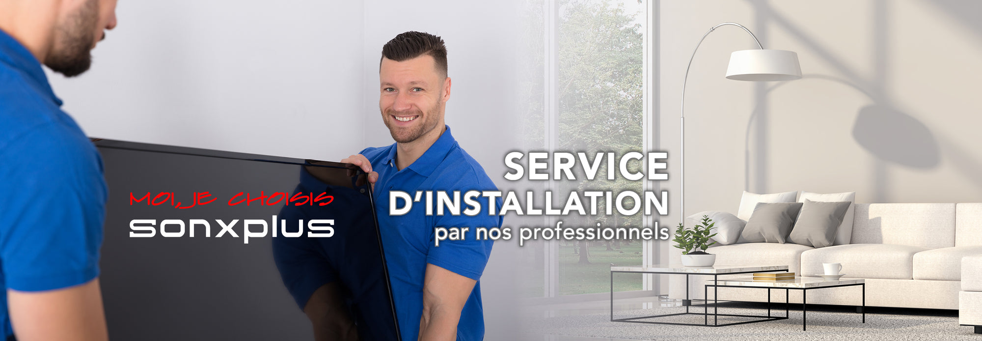 Service d'installation | SONXPLUS Victo-Thetford