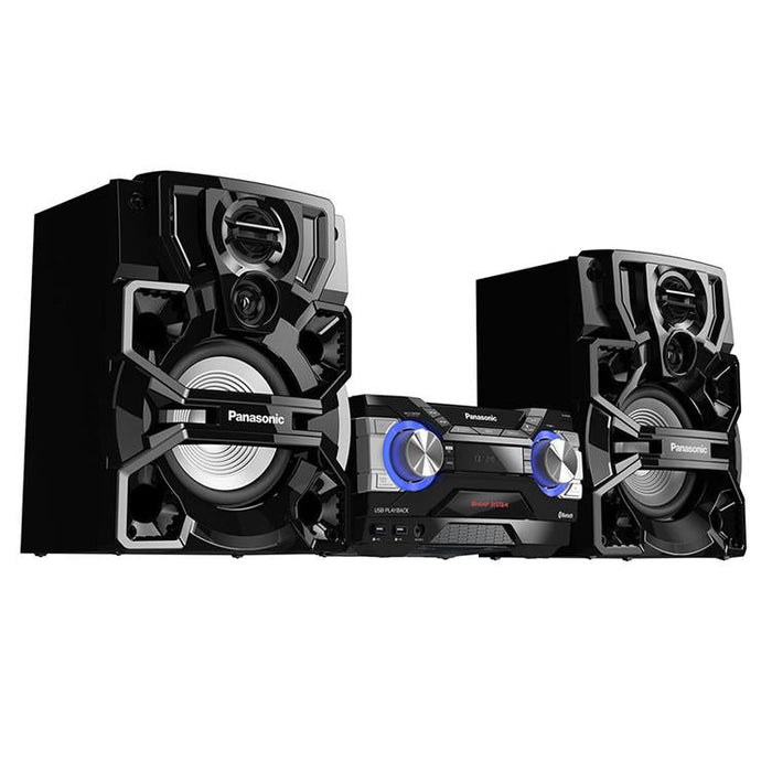 Panasonic SC-AKX640K | Chaîne Stéréo CD - Bluetooth - AIRQUAKE BASS - Bi-Amp - DJ Jukebox - Éclairage LED multicolore-SONXPLUS.com