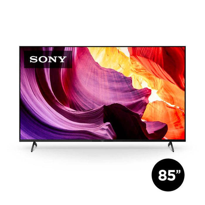 Sony BRAVIA KD85X80K | Téléviseur intelligent 85" - LCD - DEL - Série X80K - 4K Ultra HD - HDR - Google TV-SONXPLUS Victoriaville