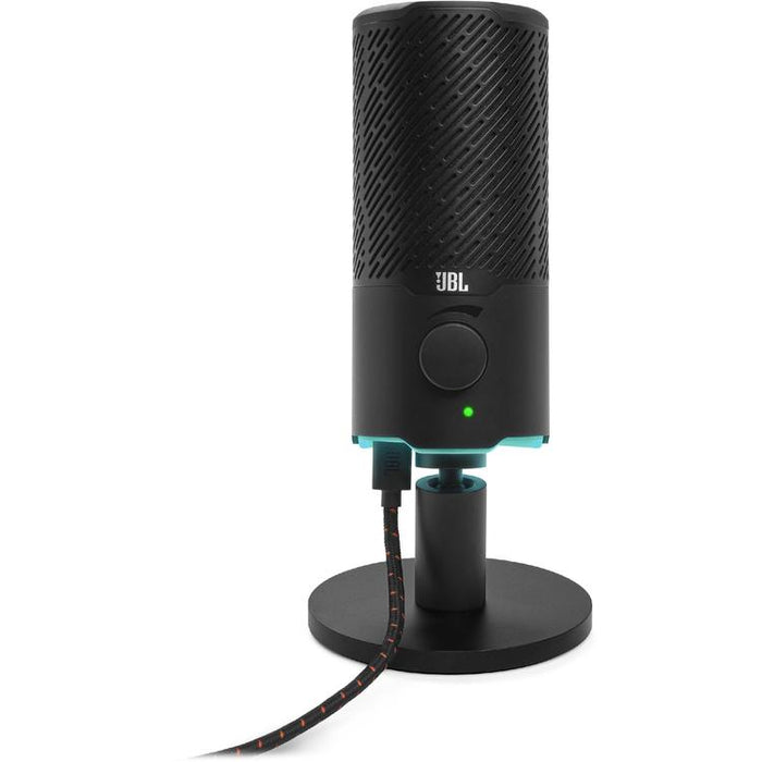 JBL Quantum Stream | Microphone - Filaire - Double condensateur - USB - Noir-SONXPLUS Victoriaville