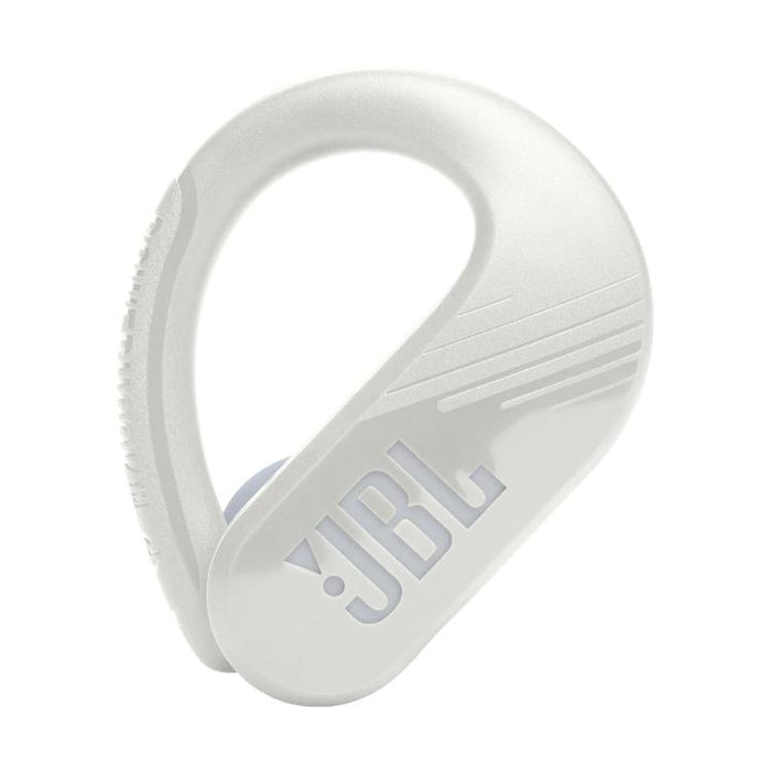 JBL Endurance Peak III | Écouteurs Sport intra-auriculaires - 100% Sans fil - Étanche - Conception Powerhook - Blanc-SONXPLUS Victoriaville