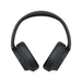Sony WH-CH720N | Écouteurs circum-auriculaires - Sans fil - Bluetooth - Réduction du bruit - Jusqu'à 35 heures d'autonomie - Microphone - Noir-SONXPLUS.com