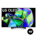 LG OLED48C3PUA | Téléviseur intelligent 48" OLED evo 4K - Série C3 - HDR - Processeur IA a9 Gen6 4K - Noir-SONXPLUS Victoriaville