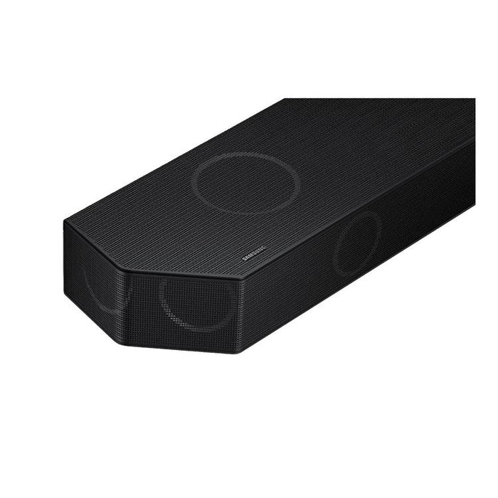 Samsung HWQ990D | Barre de son - 11.1.4 canaux - Dolby ATMOS - Sans fil - Caisson de graves sans fil et Haut-parleurs arrière inclus - 656W - Noir-SONXPLUS Victoriaville