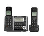 Panasonic KX-TGF342B | Téléphone sans fil - 2 combinés - Répondeur - Noir-SONXPLUS.com